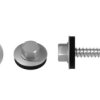 Wkręt farmerski (klucz 8) 4,8x35 RAL 9006 (250/1/12) STALCO FD48359006