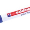Marker z farbą, kolor: Niebieski, 2 → 4mm, Edding