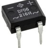 Mostek prostowniczy Jednofazowy 1A 600V Połączenie silikonowe DF-M