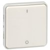 Włącznik światła, 10A, 250V, 1-biegunowy, IP55 Plexo, Legrand