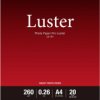 Canon Photo Paper Pro Luster LU-101 6211B006 Papier fotograficzny DIN A4 260 g/m² 20 ark. satynowy połyskujący
