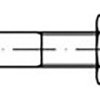 Śruby z łbem grzybkowym TOOLCRAFT TO-6855726 M5 16 mm DIN 603 100 szt.