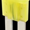 Automotive flat fuse, 20 A, 32 V, yellow, (L x W x H) 9.1 x 3.8 x 15.3 mm, FM2020