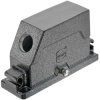 Grommet housing, size 24B, die-cast aluminum, 1 x M25, angled, central locking, IP65/IP68/IP6K9K, 19405241681