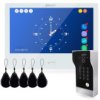 Zestaw Wideodomofonowy Z Monitorem 10Cali @Smart M10t-W-Wifi/Bckn-2+ 5Xbrelok...