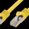 2.0m Patch cable,Cat.7 raw cable, yellow, RJ45