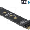 64105 PCIe x1 > 1 x M.2 Key M NVMe