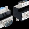 65265 Adapter Sub-D 9Pin plug/socket 270° angled