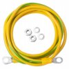 KOMPLET ZESTAW UZIEMIENIA KABEL PRZEWÓD LINKA UZIEMIAJĄCA LGY 4 mm2 1,2m (EK-11)