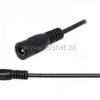 Kabel; przedłużacz DC 2.1/5.5mm 1m