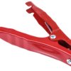 Zacisk krokodylkowy 200A izolowany 38mm Czerwony Mueller Electric