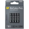 4 x akumulatorki AAA / R03 GP ReCyko Pro Ni-MH 800mAh