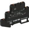 Przekaźnik; instalacyjny; SSR (półprzewodnikowy); RE-3814; 8mA; 24V; DC; 2,4A; 24÷253V; AC; DC; triak; na szynę DIN35; 1 styk zw