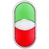 Przycisk sterowniczy podwójny 22mm czerwony/zielony 2Z 2R z samopowrotem SP22-2KL-22\Z/C