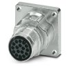Złącze wielostykowe przemysłowe 17-pinowe M17 Montaż przedni Wtyczka Phoenix Contact