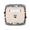 TREND Gniazdo komputerowe RJ45 kat.5e 8-stykowy beżowy 1GK-1 KARLIK