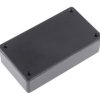 Obudowa ABS szerokość zew. 63,3 mm długość zew. 113,8 mm wys. zew. 28,3 mm Hammond IP54 Czarny