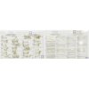 Ceramic capacitor Kit, 0.001-1 µF, 24 values (285 pieces), package with 285 pieces