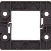 CONTA-CLIP KDS-IVR 1-4 BK Rama zabezpieczająca Maksymalna grubość płytki 3 mm poliamid 6.6 czarny 1 szt.