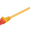 Kabel Patchcord CAT 6 U/UTP RJ45/RJ45 0.25m żółty