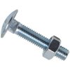 METALMATE MEMCSX1030 Cup Square Hex Bolt & Nut ZP M10 x 30mm Box 25