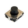 Klosz do przycisku dotykowego Panasonic SPST Czarny 20 mA Płytka przyciskowa 1.8 mm 2.5 mm Powierzchnia