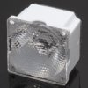 Soczewka LED 21.6 x 21.6 x 13.1mm, kąt widzenia 11 → 16°, do użytku z Cree XB-D, Cree XB-H, Cree XP-E, Cree