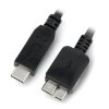 Przewód USB typ C / microUSB B 3.0 - 1m - Akyga AK-USB-44