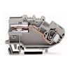 WAGO 784-623 1-conductor Power Distribution Disconnect Terminal Block Grey