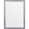 magnetoplan 1131901 Ad frame self-adhesive grey for A4 whiteboards and boards