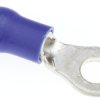 Zacisk oczkowy rozmiar przewodu 2.6mm² Ø 4mm izolowany średnica wew 4.3mm Niebieski JST