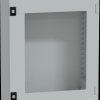 NSYPLM54TG Polyester enclosure, H 530 x W 430 x D 200 mm, trsp. door