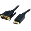 DisplayPort To DVI Cable - 6 ft / 2m - P