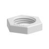 OBO Bettermann 2049511 Locknut M16 PG16 Plastic Light Grey 1pc DIN 46319