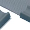 Flat cable clip, PVC, gray, self-adhesive, (L x W x H) 14.22 x 14.2 x 7.4 mm, FCC5-A-C8