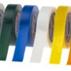 Taśma izolacyjna Mieszany szerokość: 15mm grubość: 0.15mm długość: 10m PVC HellermannTyton