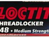 Threadlocker, 9 g, blue, medium strength, LOCTITE 248 9G STICK