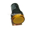 Kontrolka led 29mm 12V AC/DC AD16-22D żółta