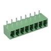 8-Way 3.81mm Horizontal PCB Header Closed Ends 8A 300V