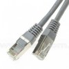 Patchcord FTP, kat5e, 1,0m, szary