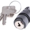 Przełącznik obrotowy kluczykowy 2-pozycyjny Zatrzask IP65 APEM