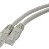 Patchcord UTP kat.5e kabel sieciowy LAN 2x RJ45 szary 50m NEKU