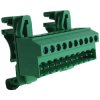 Camblock Plus CTBPD96VJ/10 5.08mm DIN Rail Mount Vertical Male T/Block 10p