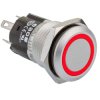 EAO 82-4551.1114 EAO Series82 82-4551.1114 Illum Button Mo 16mm Al Flat Red 24V