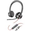 HP 8X225AA Poly Blackwire C8225-M headset On-ear Corded Stereo Noise cancelling