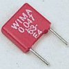 Kondensator foliowy 33nF 63 V ac, 100 V dc WIMA Poliester rozstaw: 5mm THT ±10