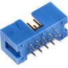 Listwa stykowa PCB 10-pinowe AMP-LATCH raster: 2.54 mm Prosty 2-rzędowe TE Connectivity Otwór przelotowy250 V W osłonie