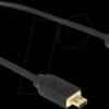 65687 Cable High Speed HDMI with Ethernet - HDMI Micro-D male > HDMI-A