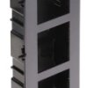Ramka z puszką do montażu podtynkowego, 3-modułowa DS-KD-ACF3/Plastic