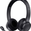 Trust AYDA WIRELESS ENC HEADSET Słuchawki nauszne Bluetooth czarny Komputer